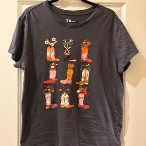 Target Doe - Graphic Cowboy Boot Tee